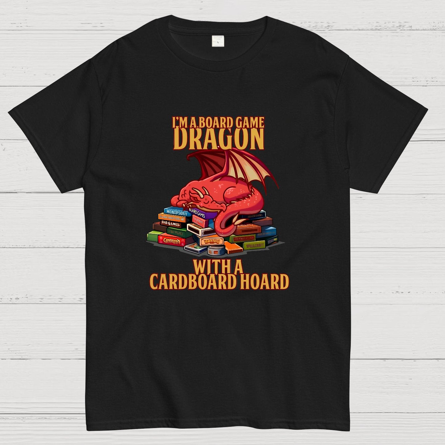 Board Game Dragon Geeky T-Shirt