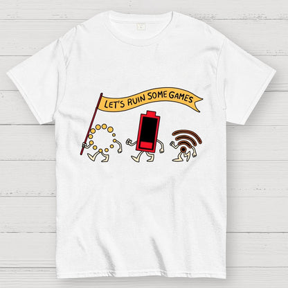 Let's Ruin Some Games Geek T-Shirt