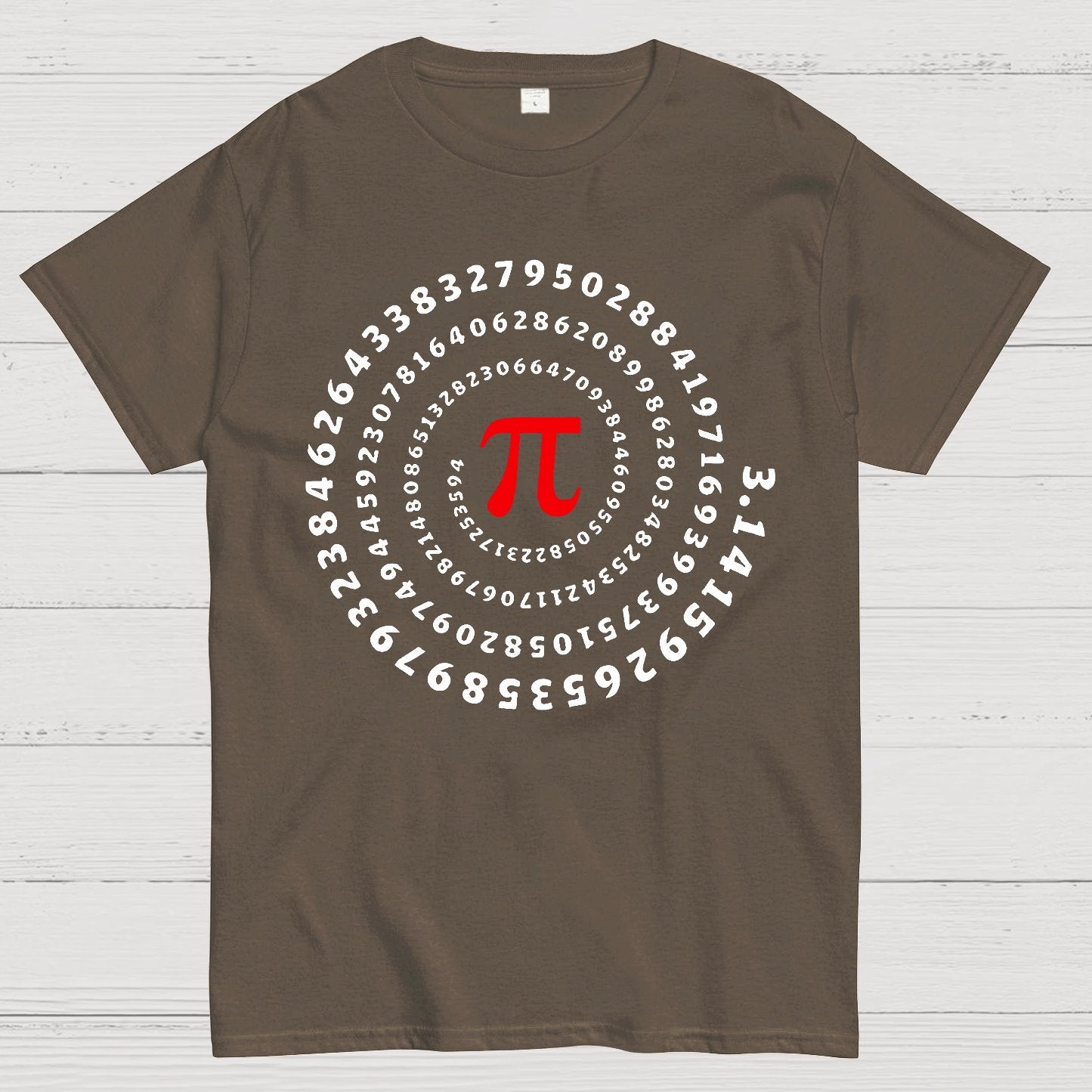Pi Science Number Sequence Geek T-Shirt