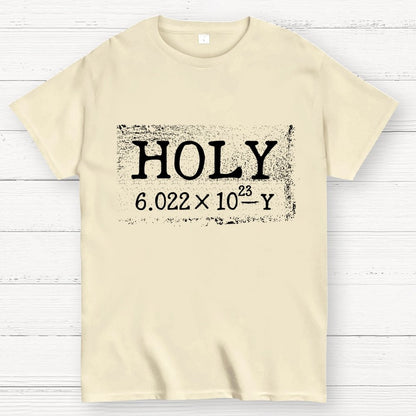 Holy Moley Avogadro Mole Shirt  Funny Chemistry Geek T-Shirt