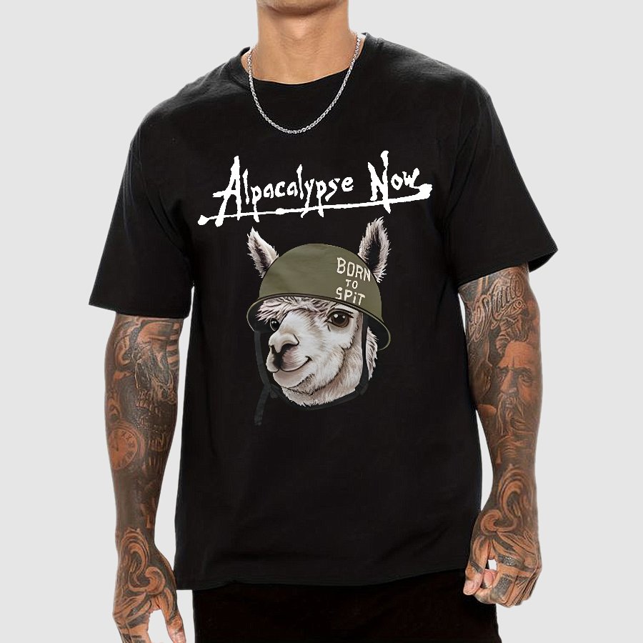 Alpacalypse Now Geek T-Shirt