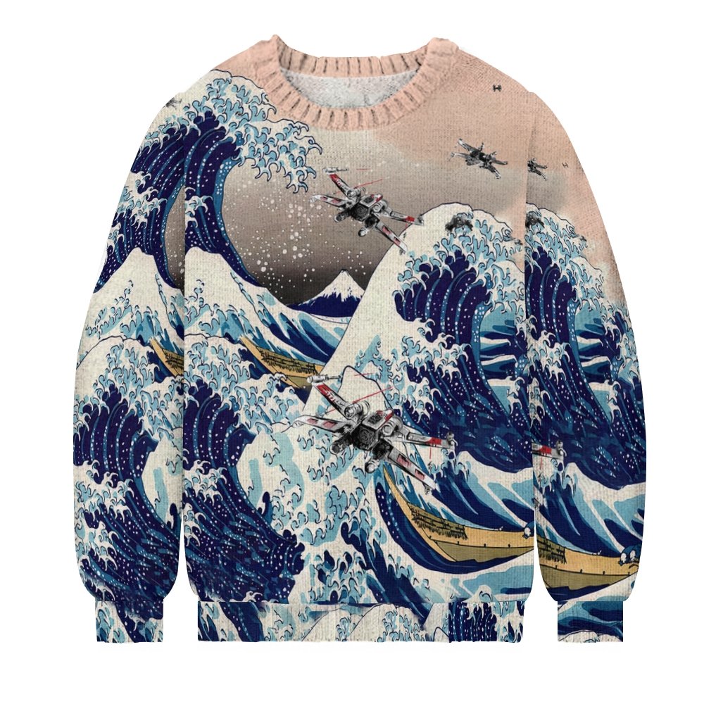 Sea Flight Battle Crew Neck Sweater