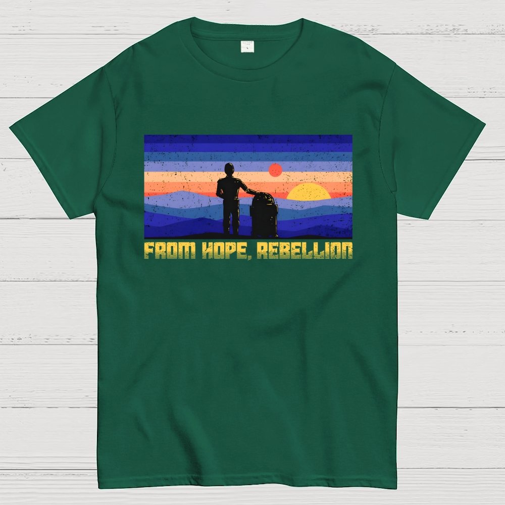 From Hope Rebellion Geek T-Shirt