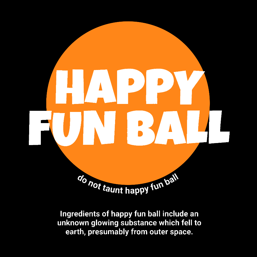 Happy Fun Ball Geek T-Shirt