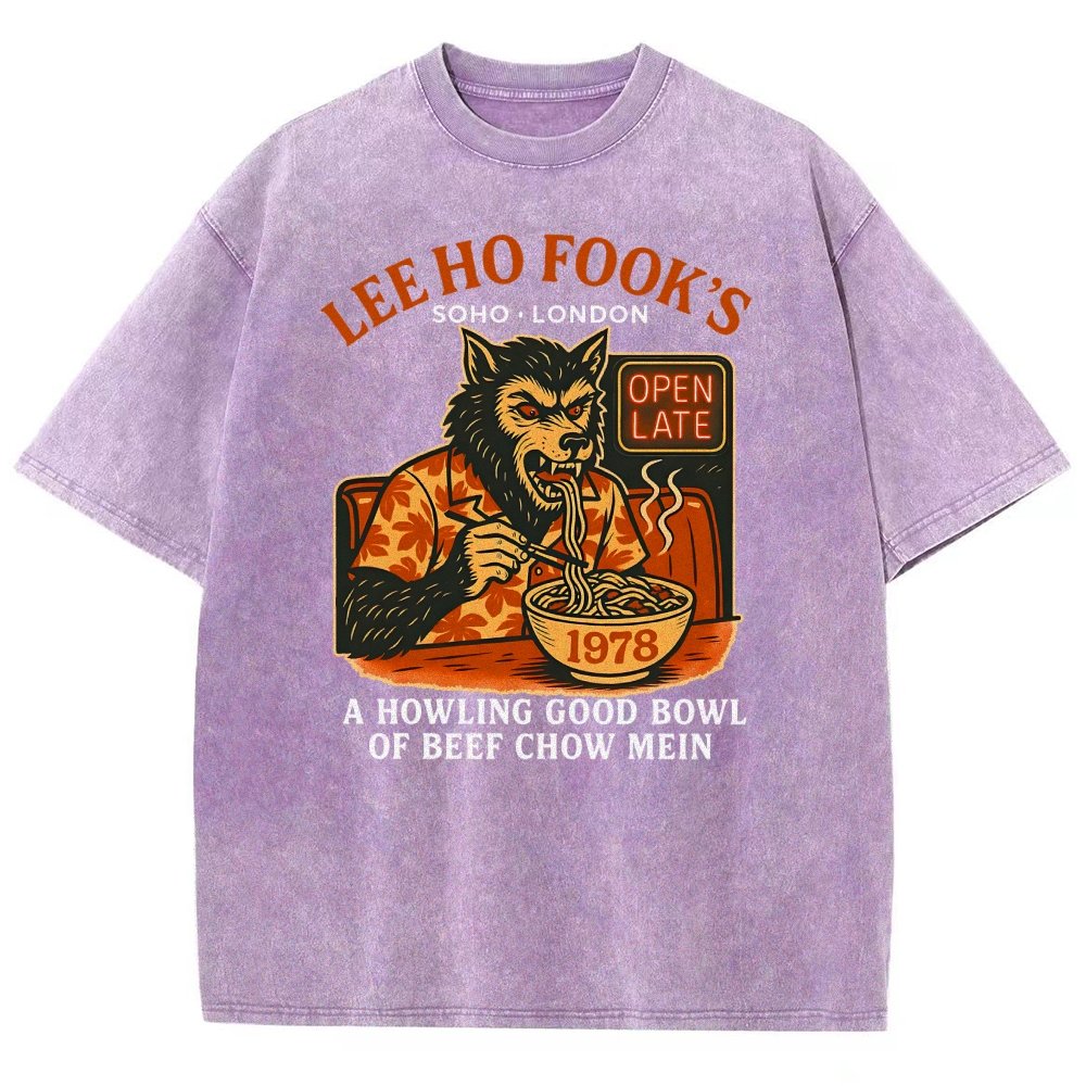 Mystery Town's 1978 Werewolf Vintage Distressed T-shirt