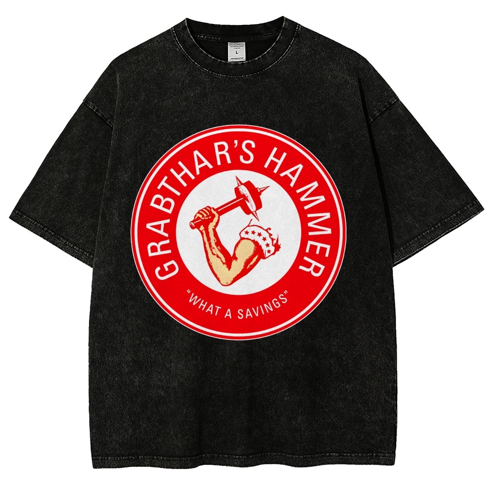 By Galactic's hammer… what a savings. Vintage Distressed T-shirt