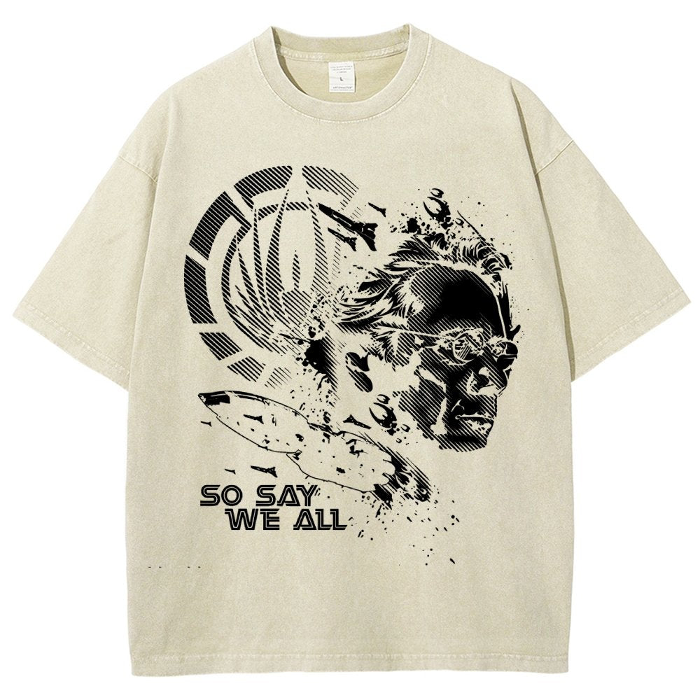 So Say We All Vintage Distressed T-shirt