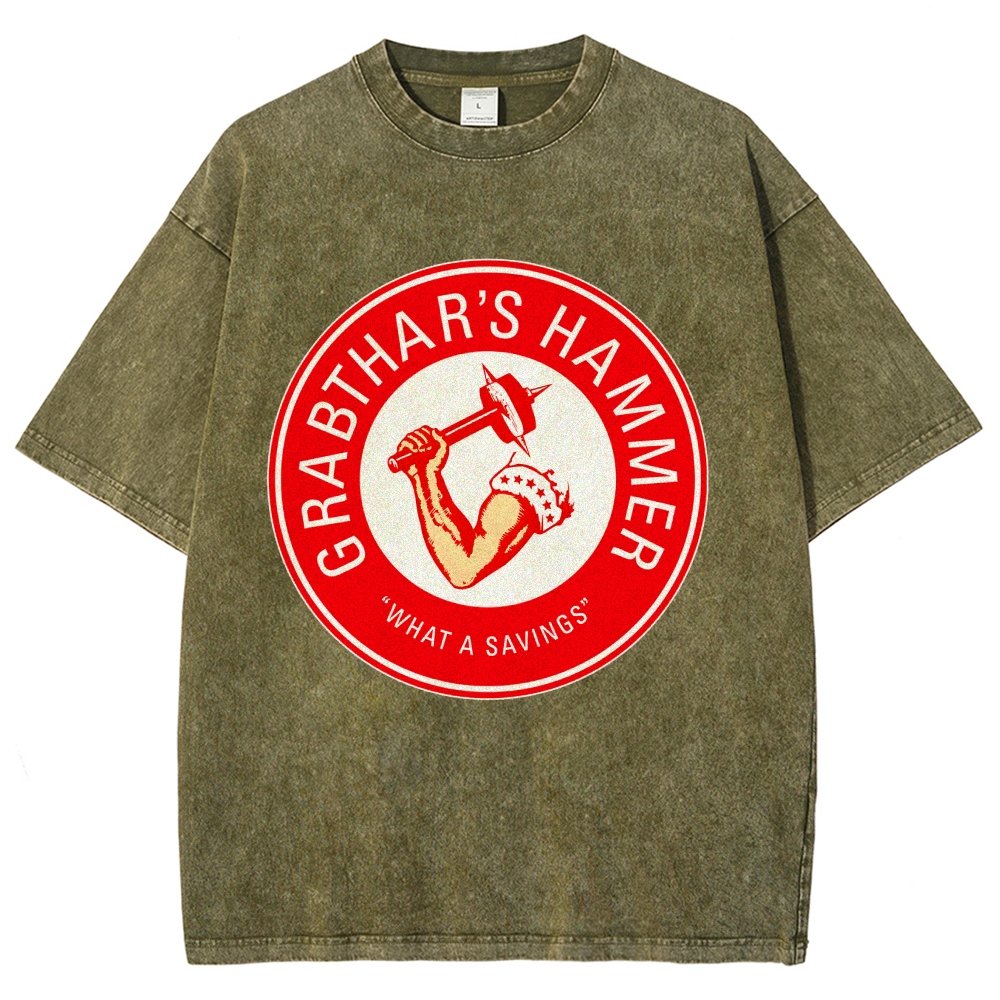 By Galactic's hammer… what a savings. Vintage Distressed T-shirt