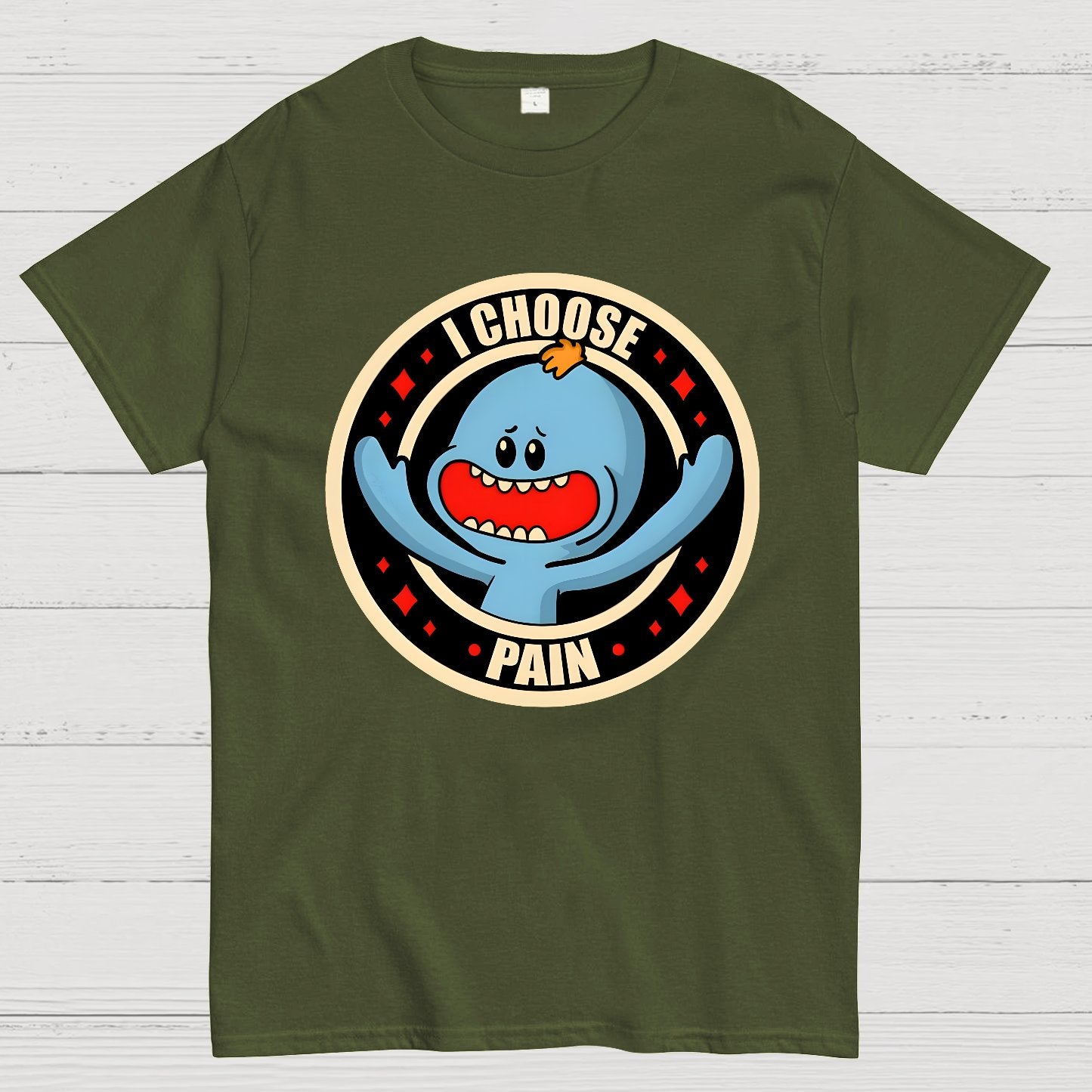 I Choose Pain Geek T-Shirt