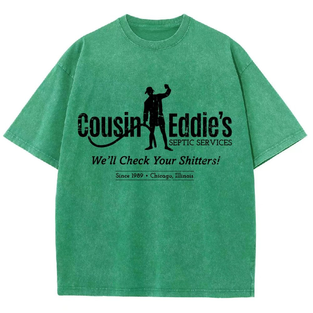 Neighbor Joe's Septic Services Vintage Distressed T-shirt