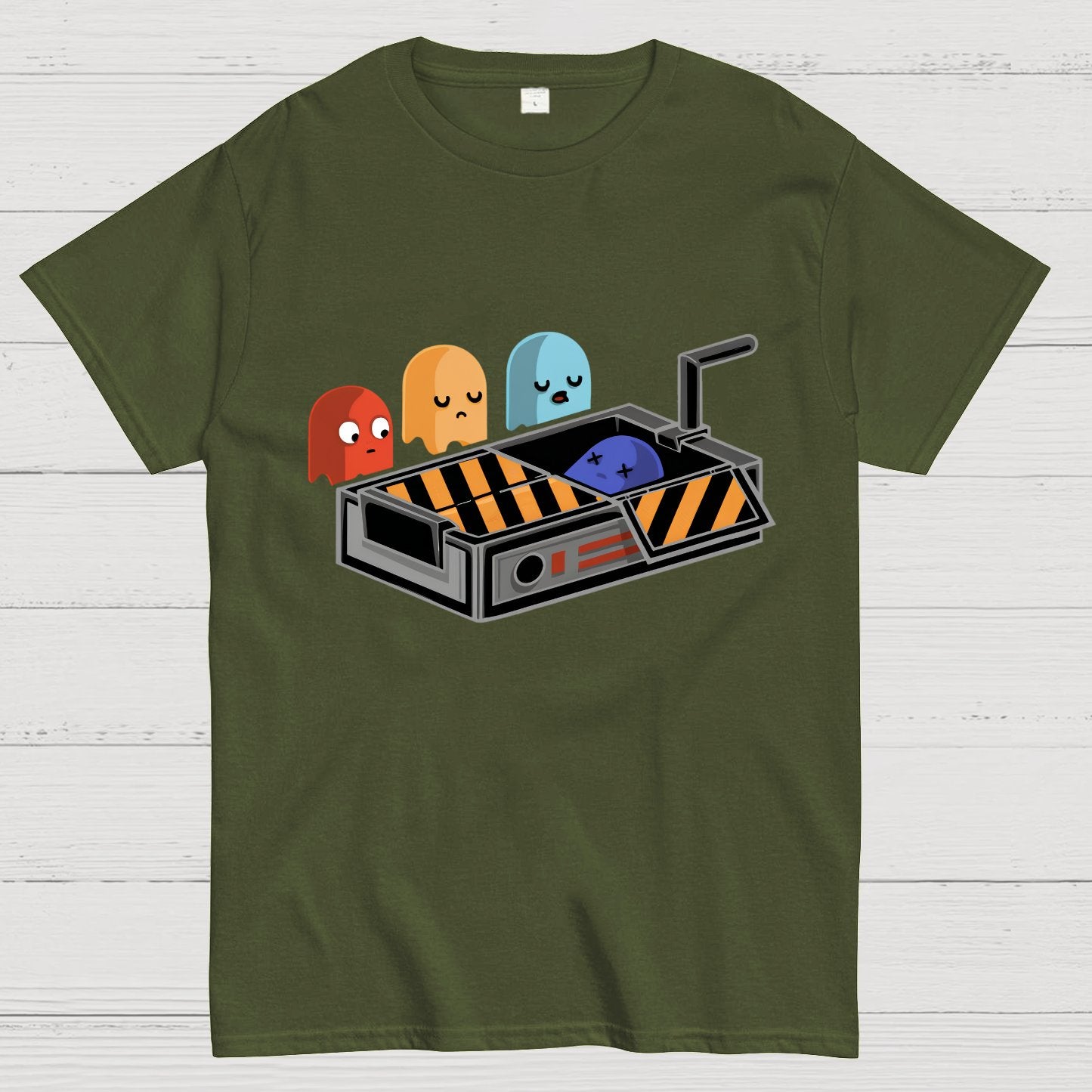 Ghost Busted - Gamer Paradise Nerdy T-Shirt