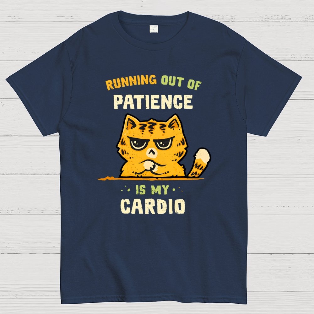 Running Out Of Patience Geek T-Shirt