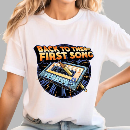 Back to the First Song Geek T-Shirt