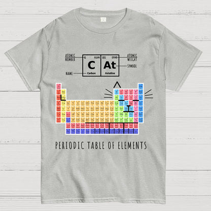 Periodic Table Of Cats Geek T-Shirt