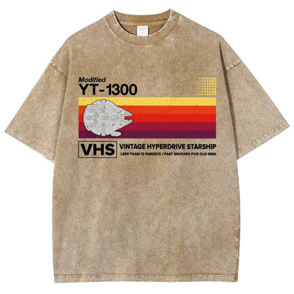 Vintage Hyperdrive Starship Vintage Distressed T-shirt