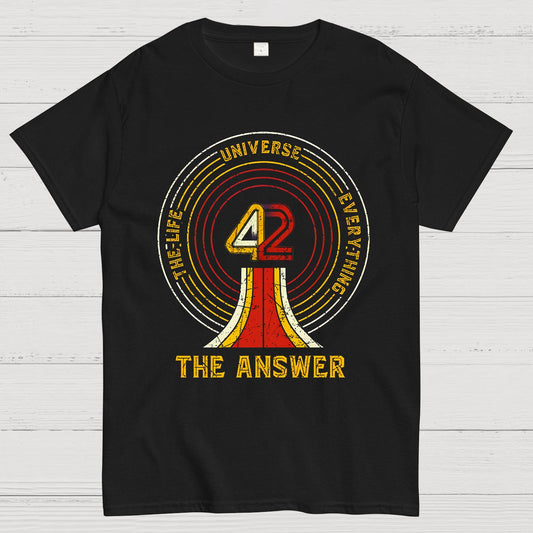 42 The Life Universe Everything Geek T-Shirt