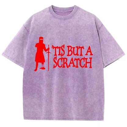 TIS BUT A SCRATCH Vintage Distressed T-shirt