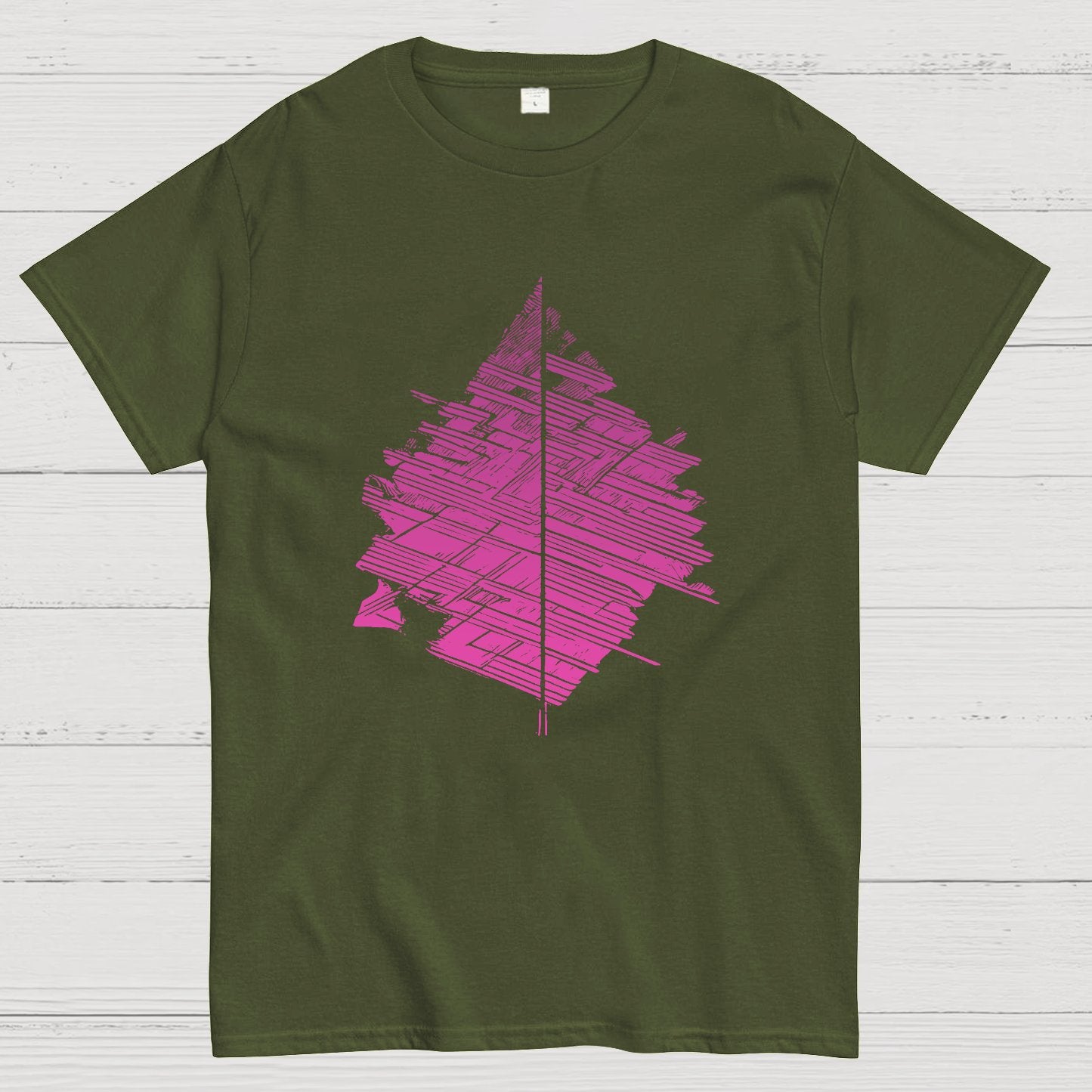 Leaves. Abstract and strange leaves Geeky T-Shirt