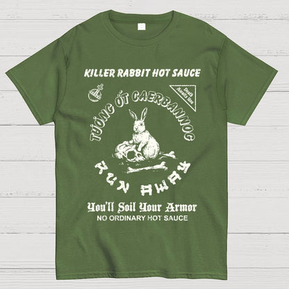 Killer Rabbit Hot Sauce Geek T-Shirt