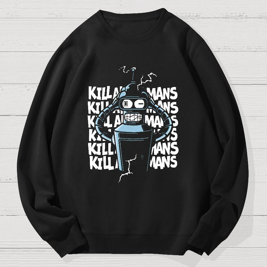 Machine Failure Geek Cotton Sweatshirt