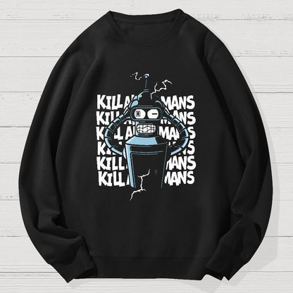 Machine Failure Geek Cotton Sweatshirt
