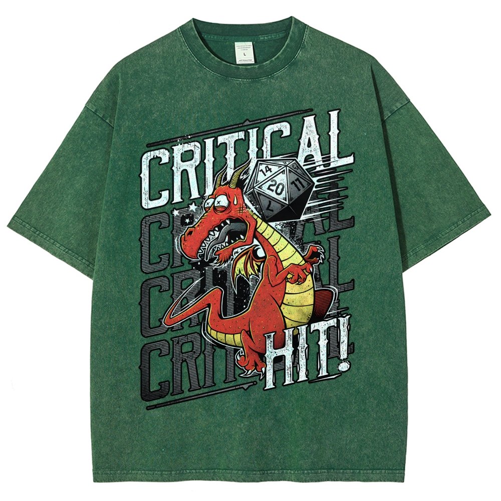 Super Crit Hit Vintage Distressed T-shirt