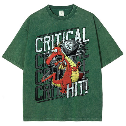 Super Crit Hit Vintage Distressed T-shirt