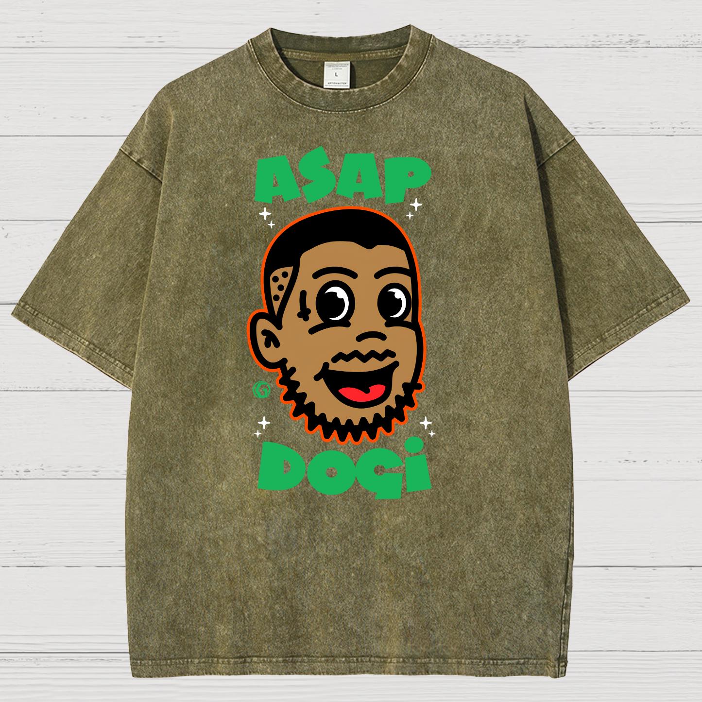 Asap Dogi! Sarcasm Vintage Distressed T-shirt
