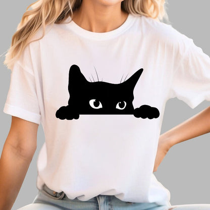 Black Cat Geek T-Shirt