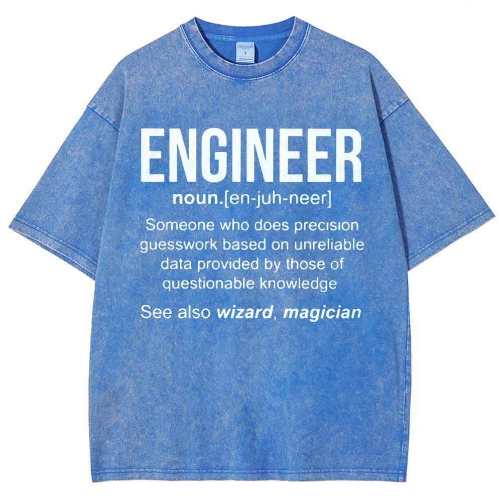 Engineer Vintage Distressed T-shirt