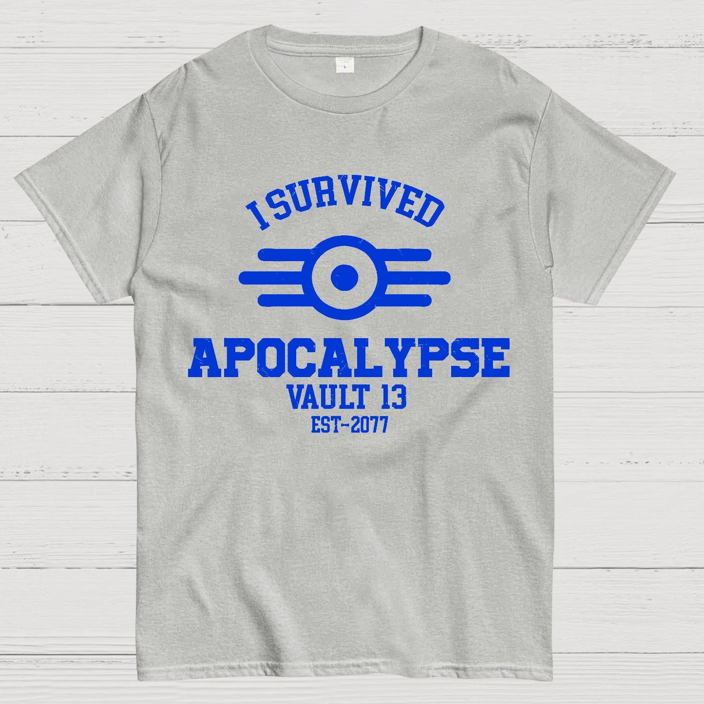 I Survived Apocalypse Geek T-Shirt