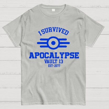 I Survived Apocalypse Geek T-Shirt