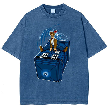 How I Learned To Love The Time Machine Vintage Distressed T-shirt