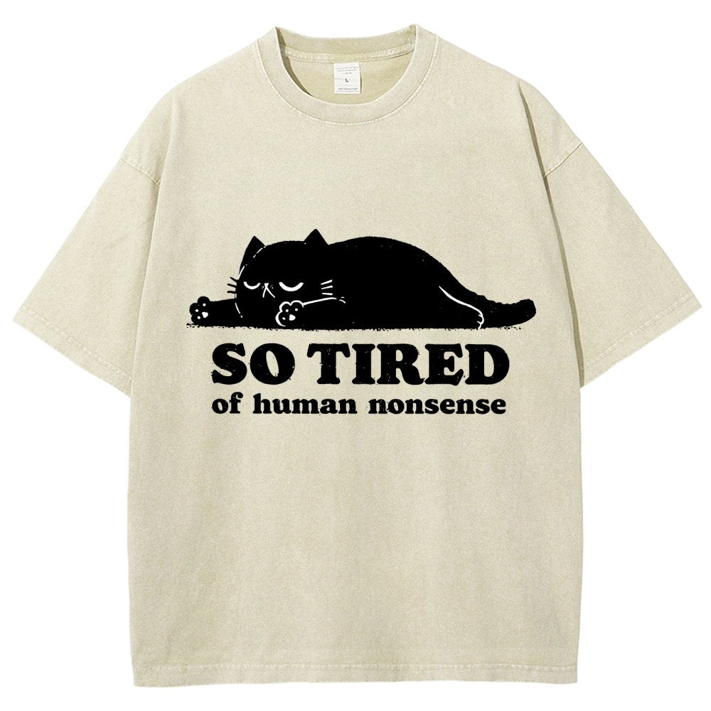 So Tired Vintage Distressed T-shirt