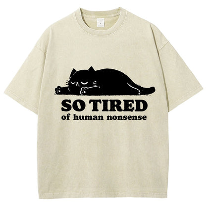 So Tired Vintage Distressed T-shirt