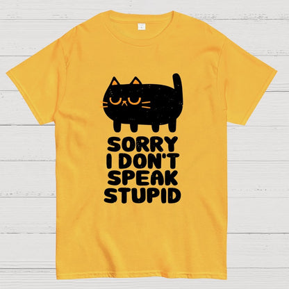 I Don't Speak Stupid Geek T-Shirt