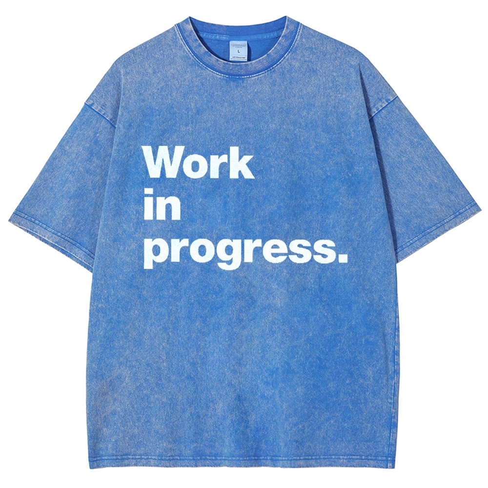Work In Progress Vintage Distressed T-shirt