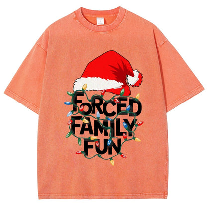 Forced Family Fun Vintage Distressed T-shirt