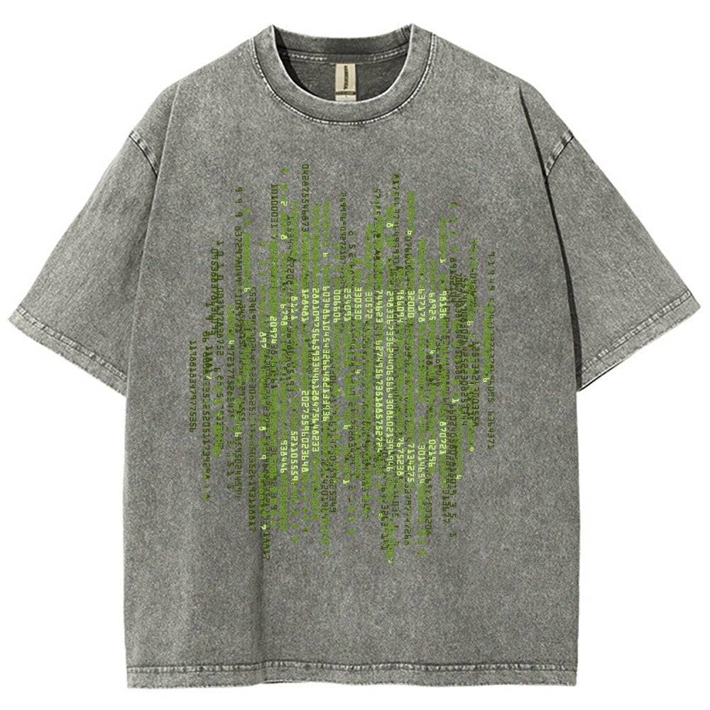 Enter The Pi Vintage Distressed T-shirt