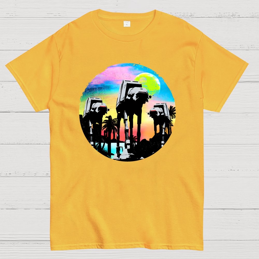 Retro Walker Adventure Geek T-Shirt