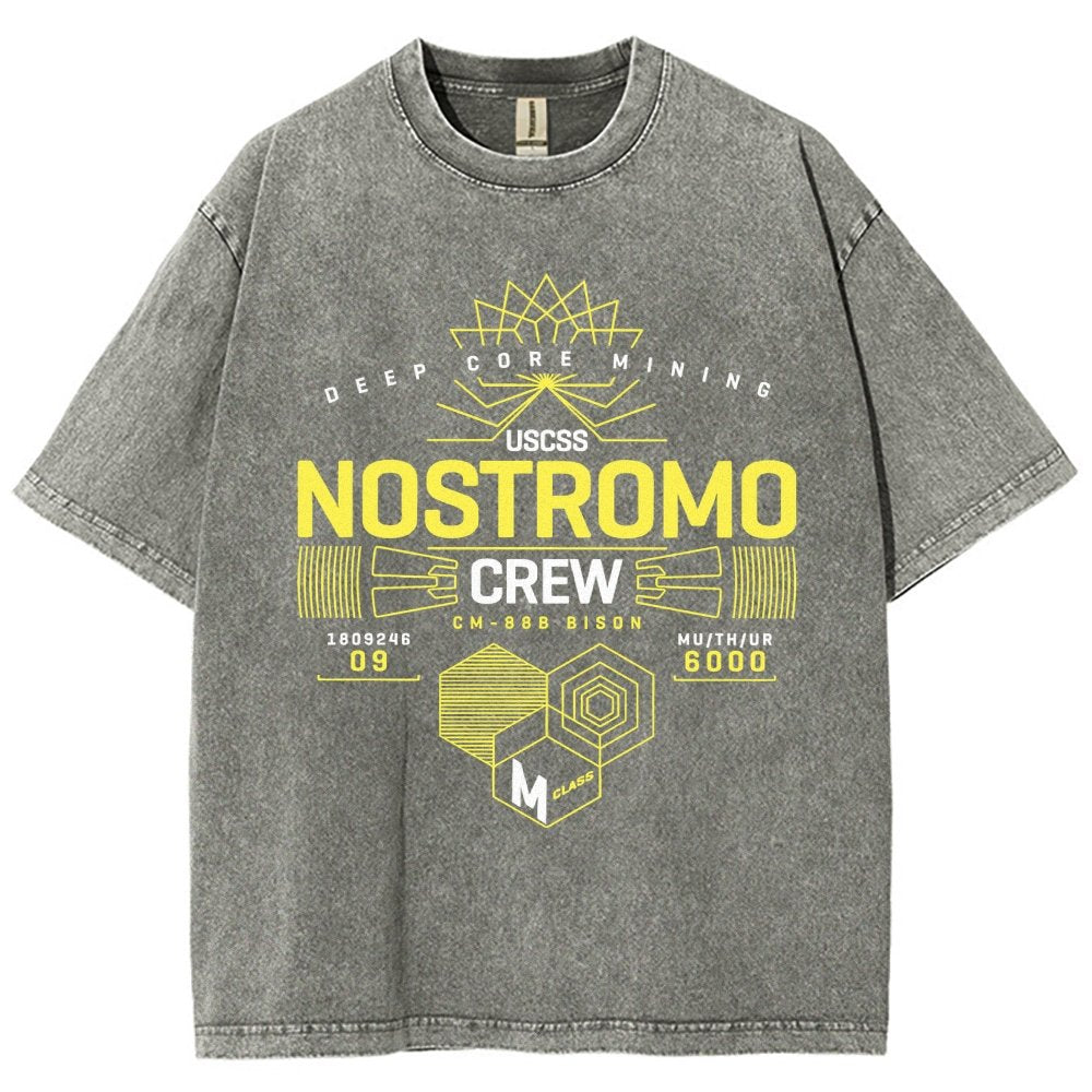 Nostromo Crew Vintage Distressed T-shirt
