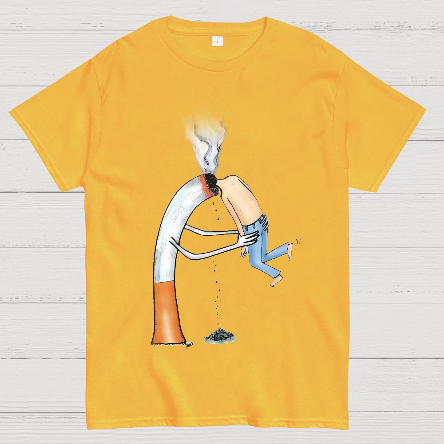 Smoking Solves Your Problems Geeky T-Shirt