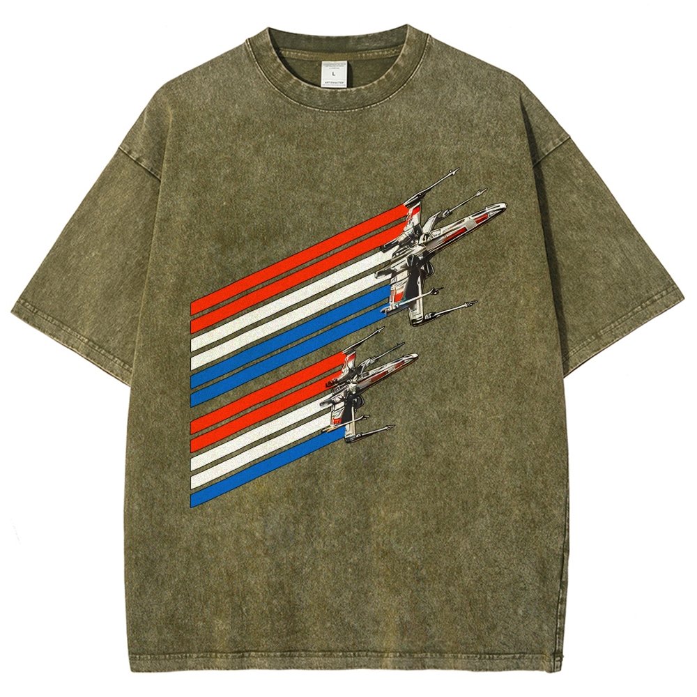 American Fighters Vintage Distressed T-shirt