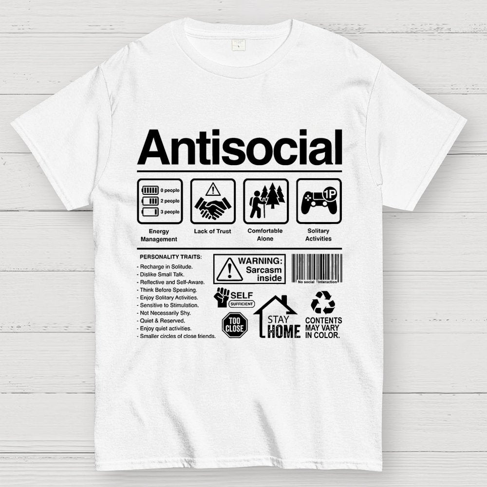 Antisocial Label Geek T-Shirt
