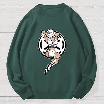 Planet Machine Beauty Geek Cotton Sweatshirt