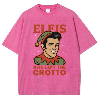 Elfis Vintage Distressed T-shirt