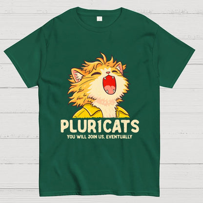 Plural Cats Geek T-Shirt
