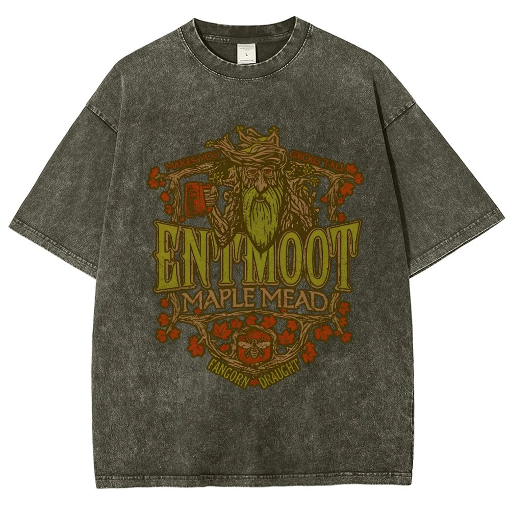 Enchanted Maple Mead Vintage Distressed T-shirt