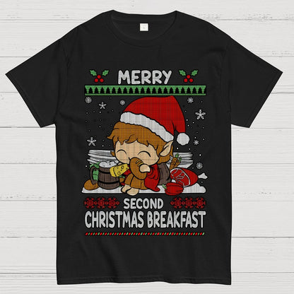 Extra Breakfast Christmas Geek T-Shirt
