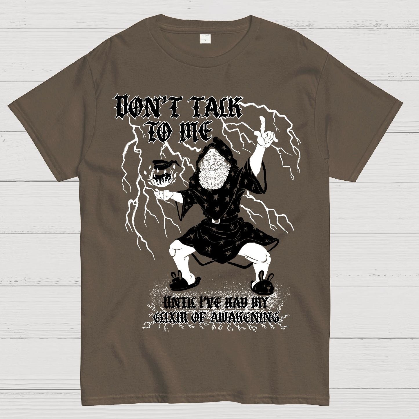 Mythic Morning Brew Geek T-Shirt